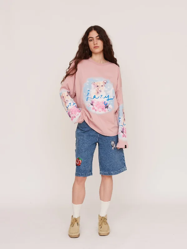 A Dogs Life Long Sleeve T-Shirt-- Front Pockets Side Pockets Patch Pockets