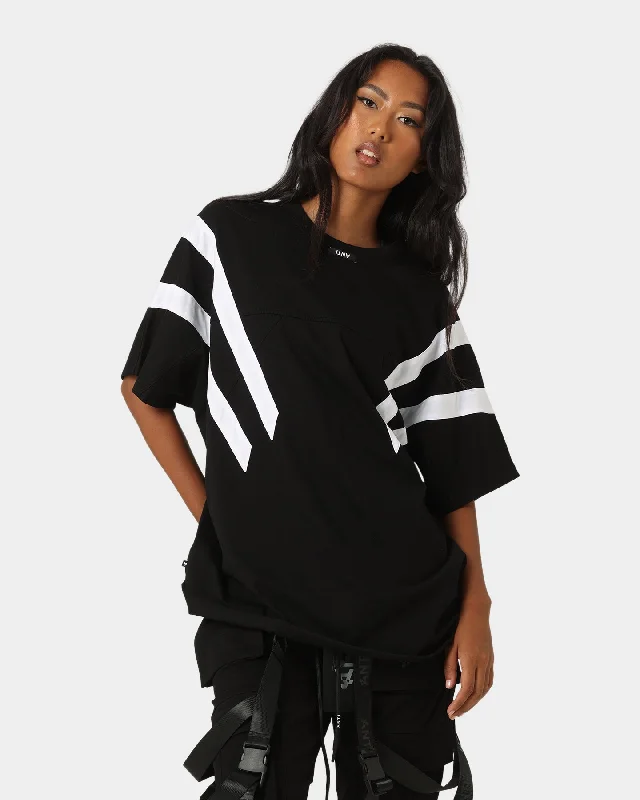 The Anti Order Tokyo Moto T-Shirt Black/White-- Hooded Caped Shawl Collar