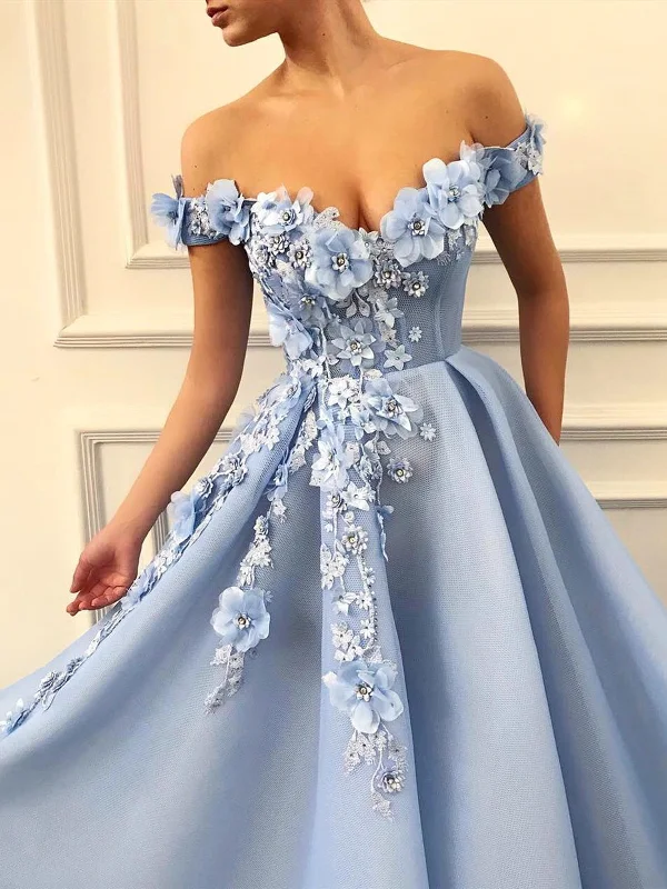 Off Shoulder Blue Lace Prom Dresses Long, Blue Floral Off the Shoulder Formal Graduation Evening Dresses Tunics Office stylish Off Shoulder Blue Lace Prom Dresses Long, Blue Floral Off the Shoulder Formal Graduation Evening Dresses Tunics Office stylish