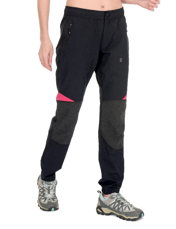 Women's UPF 50 Reinforced Knees Climbing Hiking Pants Comfortable Jogging Pants