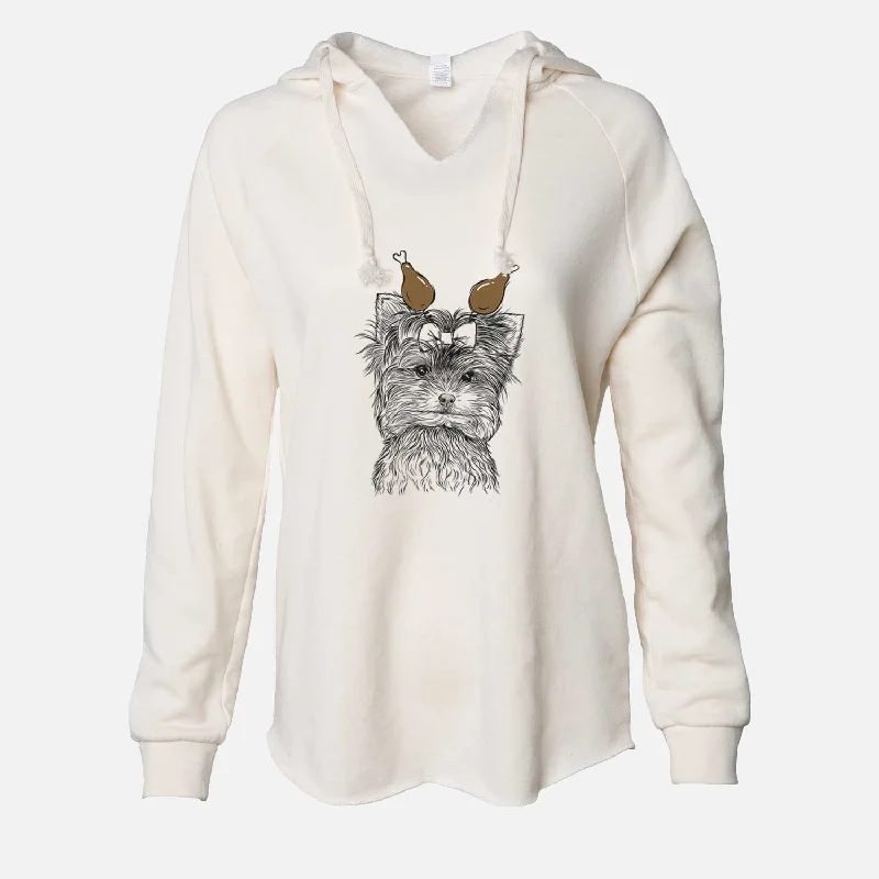 Thanksgiving Cricket the Biewer Terrier - Cali Wave Hooded Sweatshirt Hoodie with Zipper Versatile Modern Thanksgiving Cricket the Biewer Terrier - Cali Wave Hooded Sweatshirt Hoodie with Zipper Versatile Modern