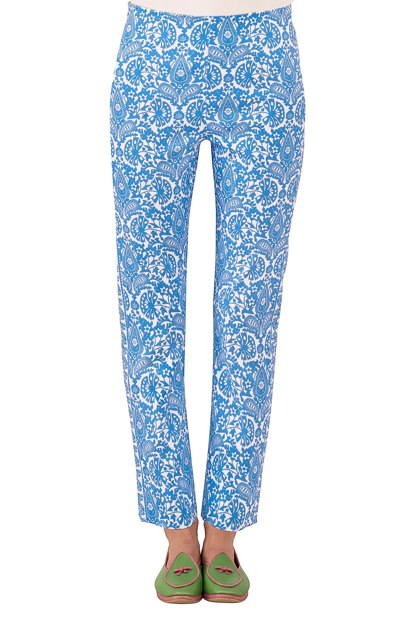 Gripeless Pull On Pant | East India Blues Classic Straight Pants
