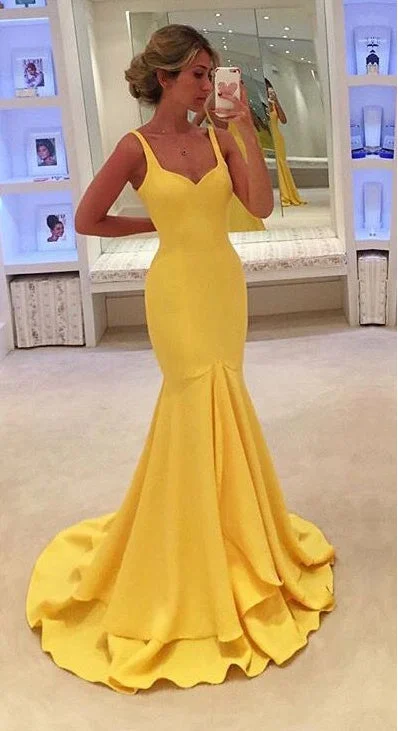 Yellow Prom Dress, Evening Gown, Graduation School Party Dress, Winter Formal Dress Tunics Corduroy durable Yellow Prom Dress, Evening Gown, Graduation School Party Dress, Winter Formal Dress Tunics Corduroy durable