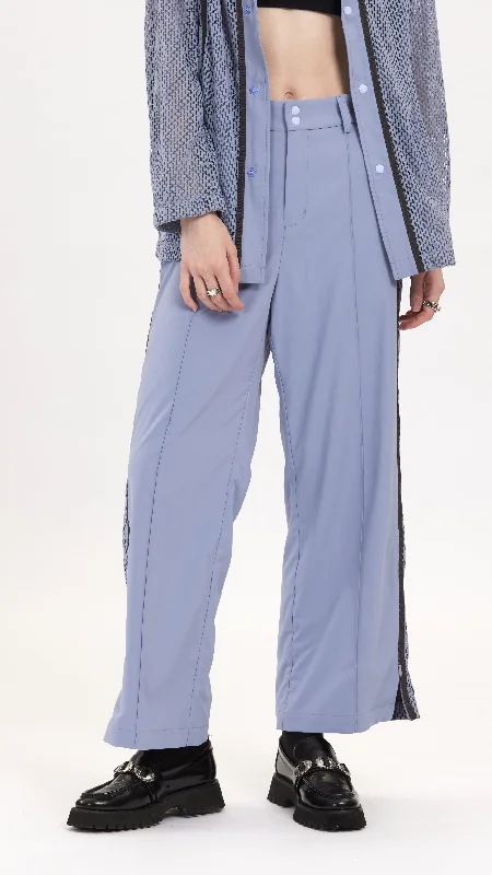 Semi-Formal Pants Elegant Palazzo Trousers