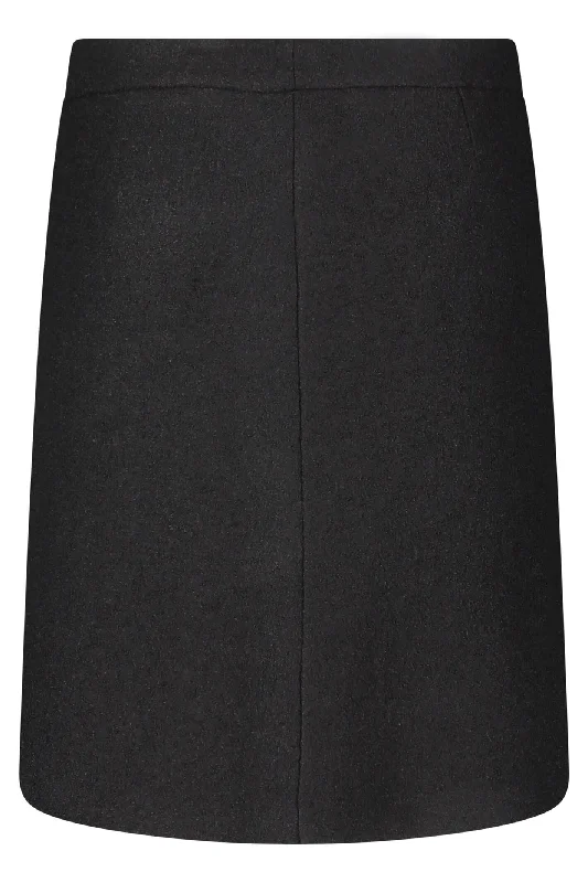 Betty Barclay 9304 1802 9045 Black Wool Mix Knee Length Skirt mini skirt trendy