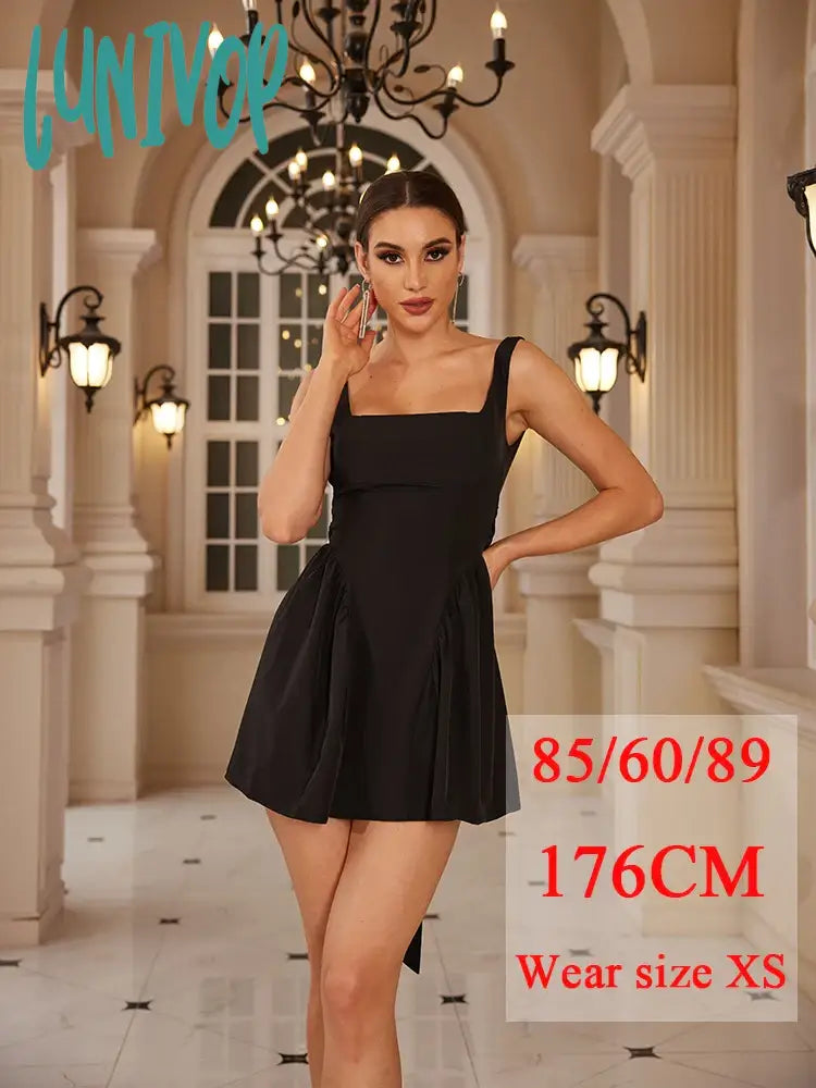 black dress