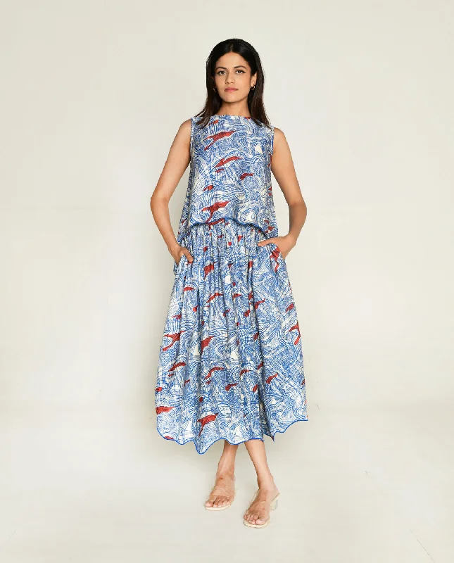 PONZO TOP WITH SKIRT boho skirt vibe