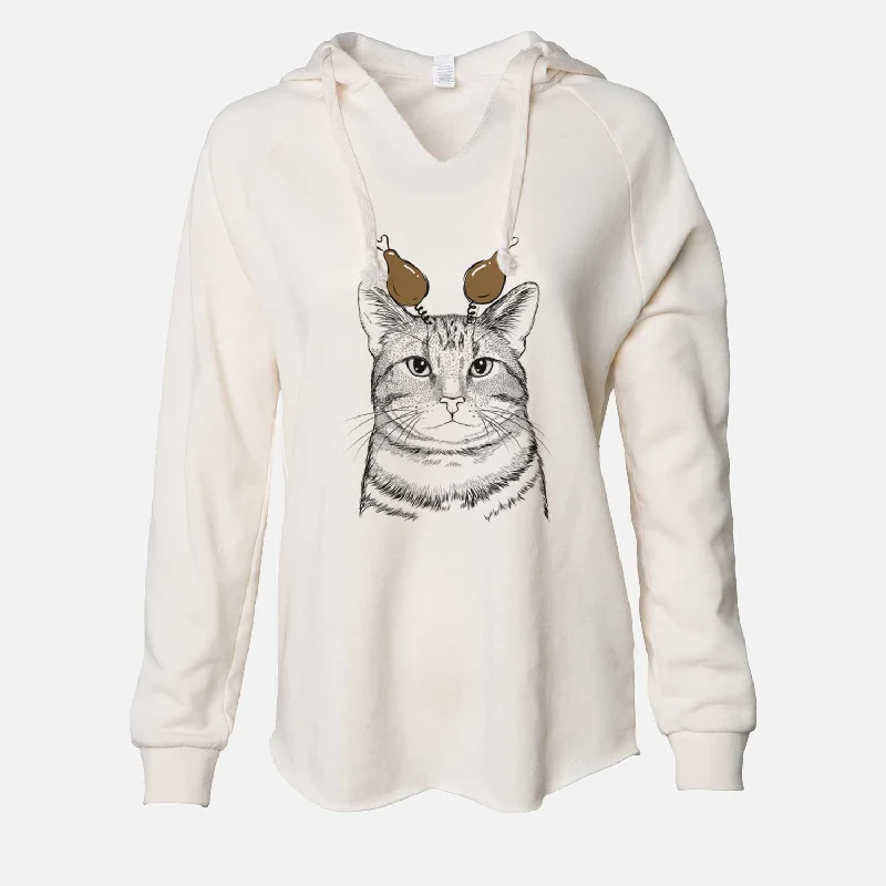 Thanksgiving Henry the Bengal - Cali Wave Hooded Sweatshirt Hoodie with Emblem Brand Identity Thanksgiving Henry the Bengal - Cali Wave Hooded Sweatshirt Hoodie with Emblem Brand Identity