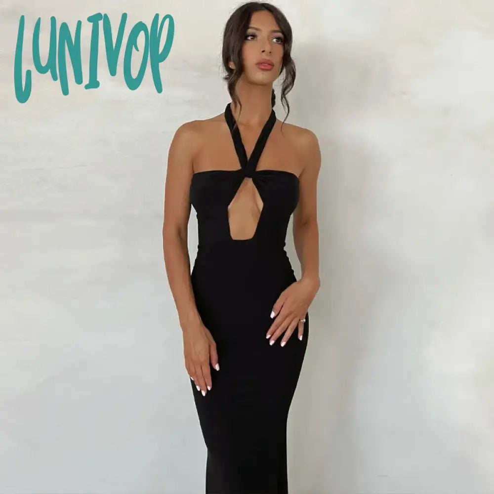 Lunivop Fashion Strapless Maxi Dress Outfits for Women Summer Sexy Backless Cut Out Club Party Dress Bodycon Robe Vestido Sexy Dress Tunics Ceremony elegant Lunivop Fashion Strapless Maxi Dress Outfits for Women Summer Sexy Backless Cut Out Club Party Dress Bodycon Robe Vestido Sexy Dress Tunics Ceremony elegant