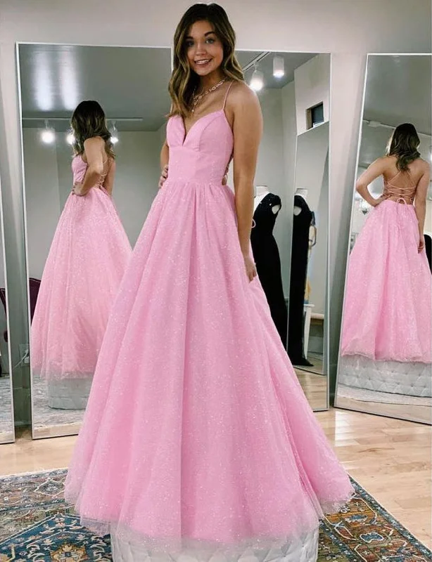 Pink Sparkling Prom Dress, Formal Dress, Evening Dress, Dance Dresses, Graduation Party Dress Tunics New arrival Pink Sparkling Prom Dress, Formal Dress, Evening Dress, Dance Dresses, Graduation Party Dress Tunics New arrival