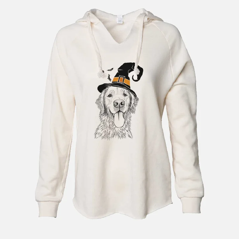 Witch Oliver Tredup the Golden Retriever - Cali Wave Hooded Sweatshirt Hoodie with Lining Warm Insulated Witch Oliver Tredup the Golden Retriever - Cali Wave Hooded Sweatshirt Hoodie with Lining Warm Insulated