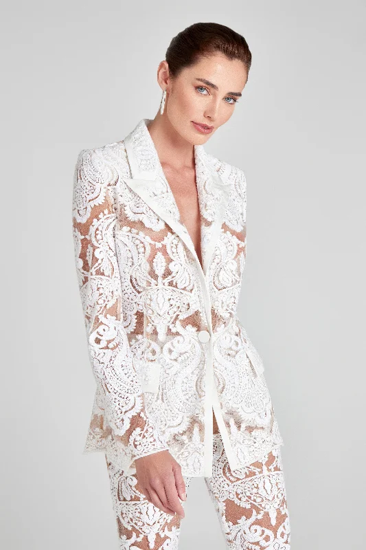 Piper White Blazer Women's Brand Blazer