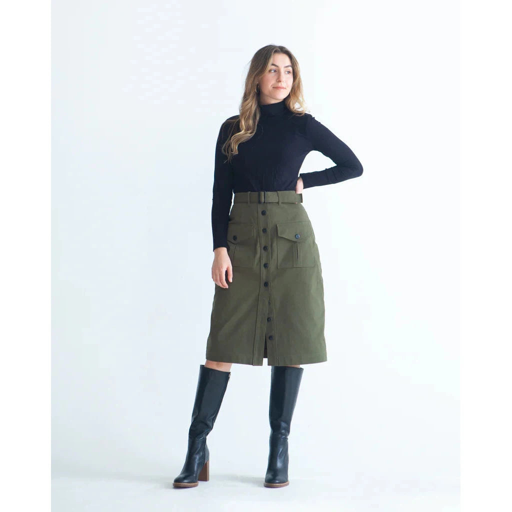 True Bias Blair Skirt Sizes 0-18 Paper Pattern corduroy skirt cozy
