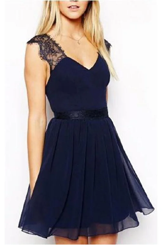 Sweetheart Open Back Party Dresses Lace Appliques Homecoming Dresses Tunics Essential wardrobe Sweetheart Open Back Party Dresses Lace Appliques Homecoming Dresses Tunics Essential wardrobe