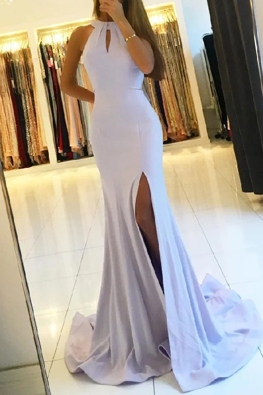 Backless Mermaid Long Prom Dresses with Side Slit,Simple Party Dresses PG510 Tunics Distressed trendy Backless Mermaid Long Prom Dresses with Side Slit,Simple Party Dresses PG510 Tunics Distressed trendy