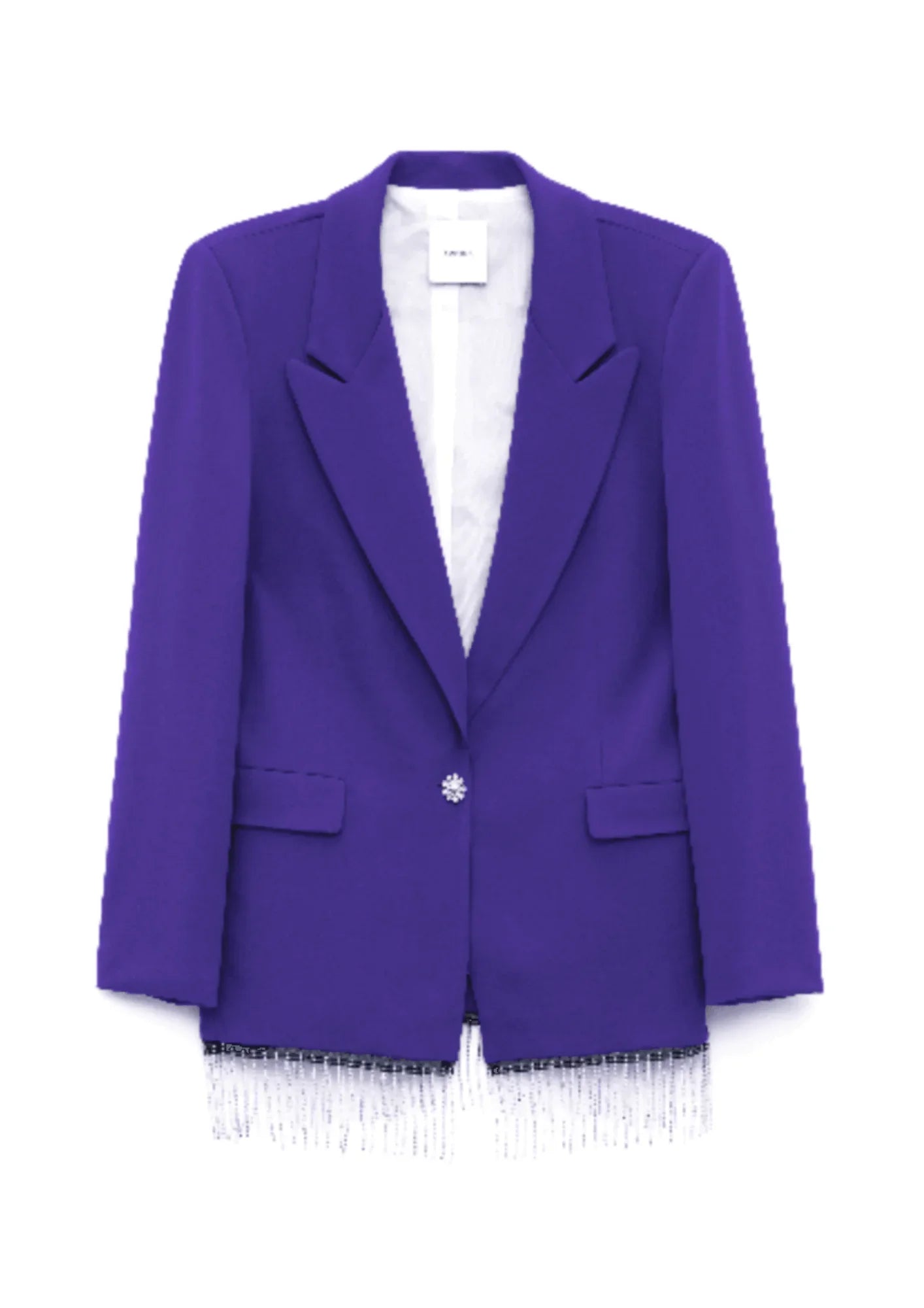 PURPLE BLAZER Women's Plaid Suit