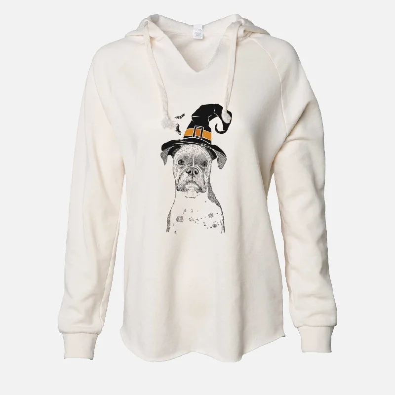 Witch Daisy the Boxer - Cali Wave Hooded Sweatshirt Hoodie with Camouflage Military Edgy Witch Daisy the Boxer - Cali Wave Hooded Sweatshirt Hoodie with Camouflage Military Edgy