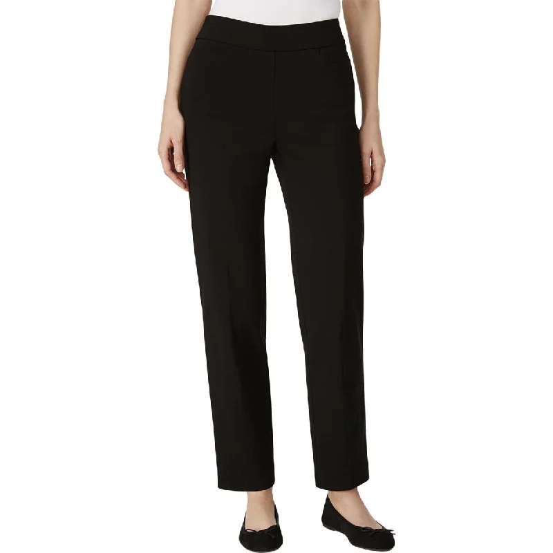 Alfred Dunner Womens Petites Modern Fit Slimming Straight Leg Pants Stylish Harem Pants Alfred Dunner Womens Petites Modern Fit Slimming Straight Leg Pants Stylish Harem Pants