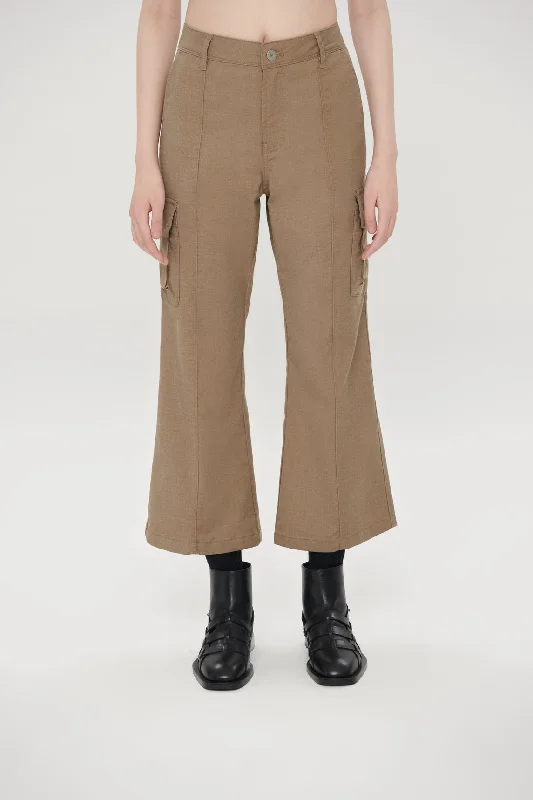 Long Run Bell Cut Pants Casual Yoga Pants