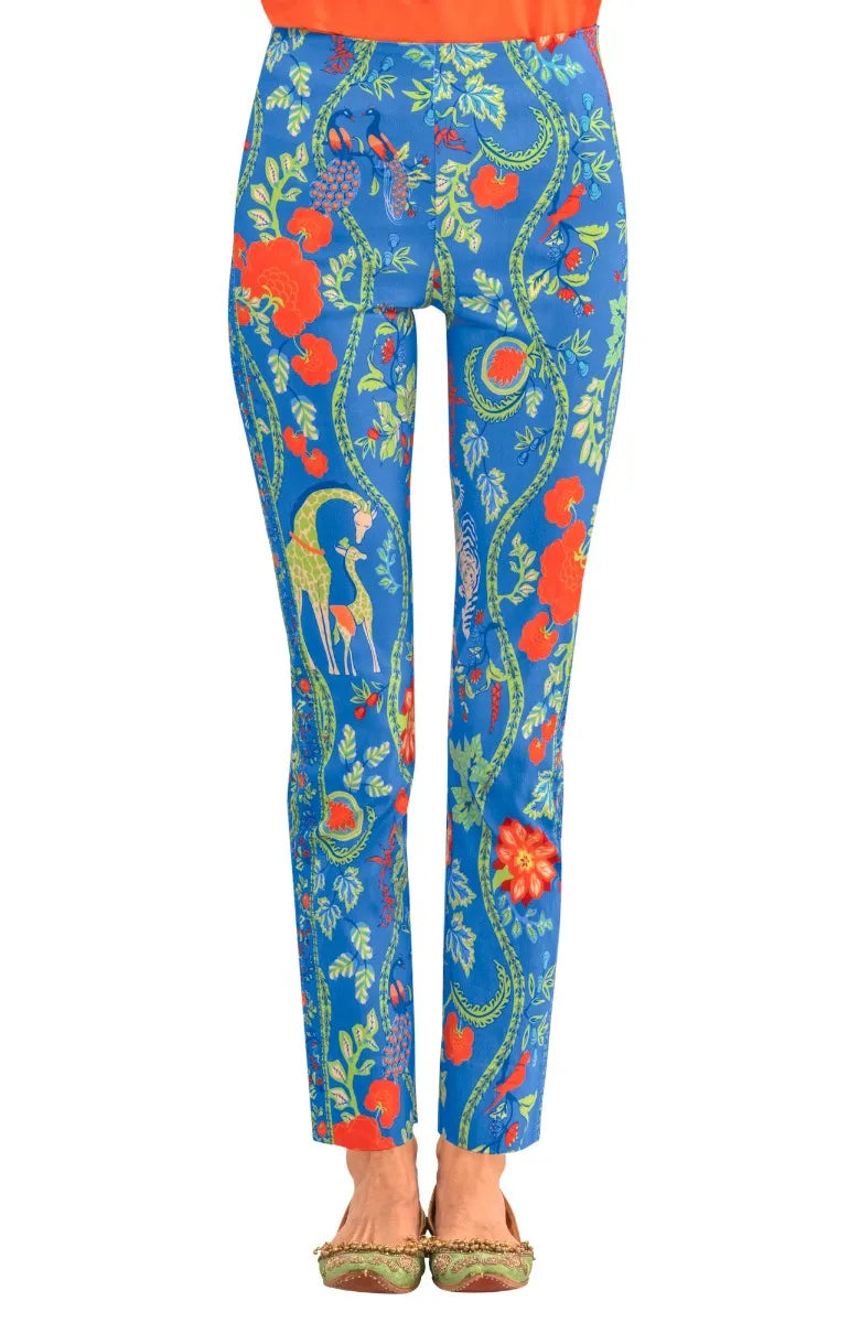 Jungle Symphony Pants | Brights Comfortable Denim Pants