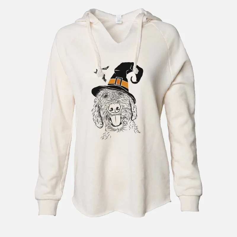 Witch Dixie the Doodle - Cali Wave Hooded Sweatshirt Hoodie with Mesh Breathable Sporty Witch Dixie the Doodle - Cali Wave Hooded Sweatshirt Hoodie with Mesh Breathable Sporty