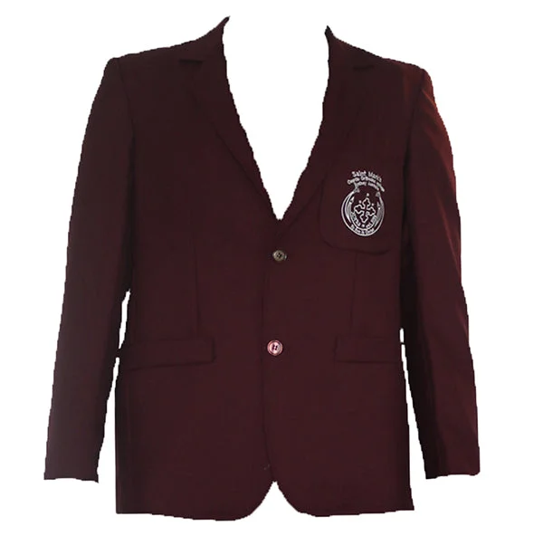Jnr Maroon Blazer Women's Elegant Suit