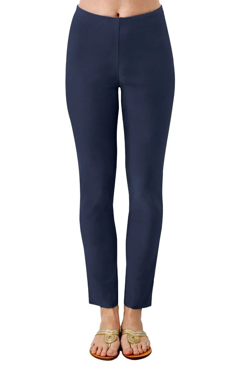 St.Simon Pants | Navy Comfortable Denim Trousers