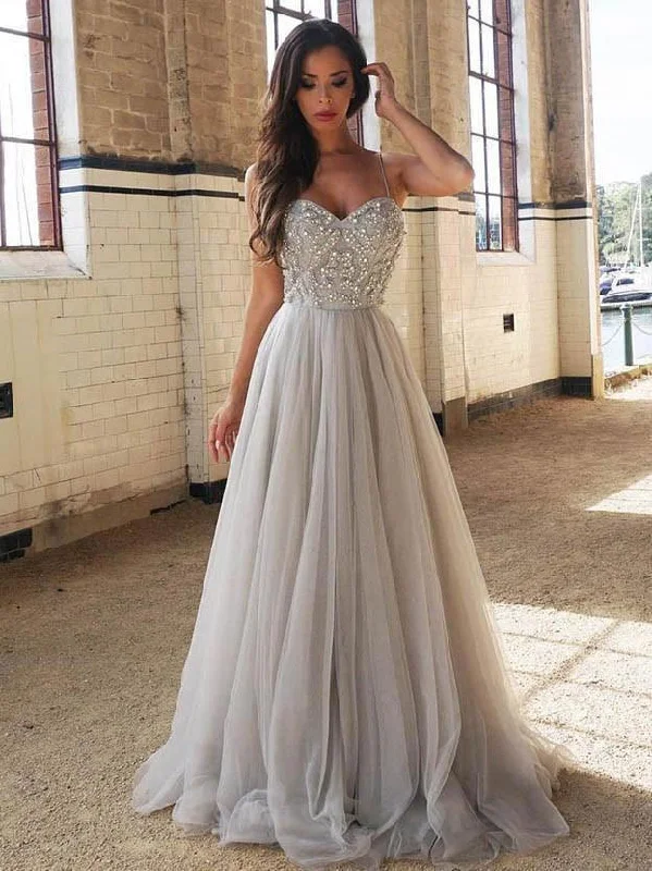 Silver Grey Prom Dress, Prom Dresses, Evening Gown, Graduation School Party Dress, Winter Formal Dress Tunics Office stylish Silver Grey Prom Dress, Prom Dresses, Evening Gown, Graduation School Party Dress, Winter Formal Dress Tunics Office stylish