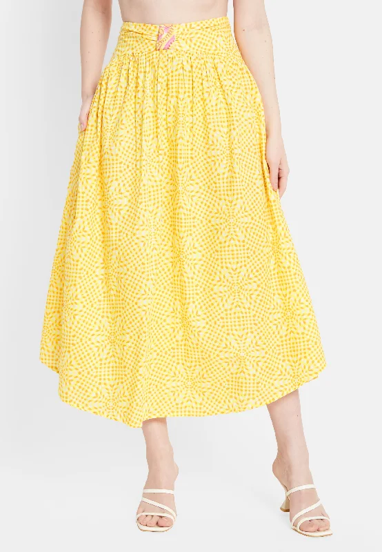 Olas Spire Skirt leather skirt bold