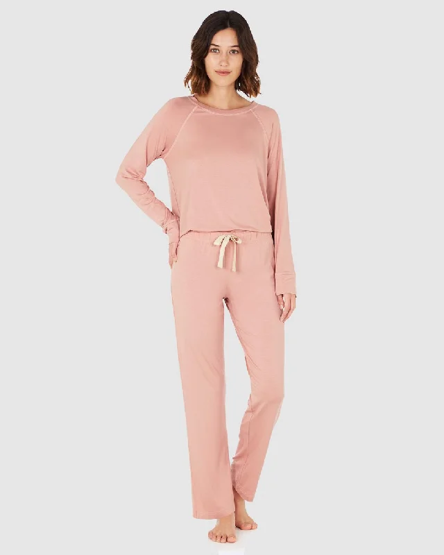Goodnight Sleep Pant | Dusty Pink Soft Stretch Leggings