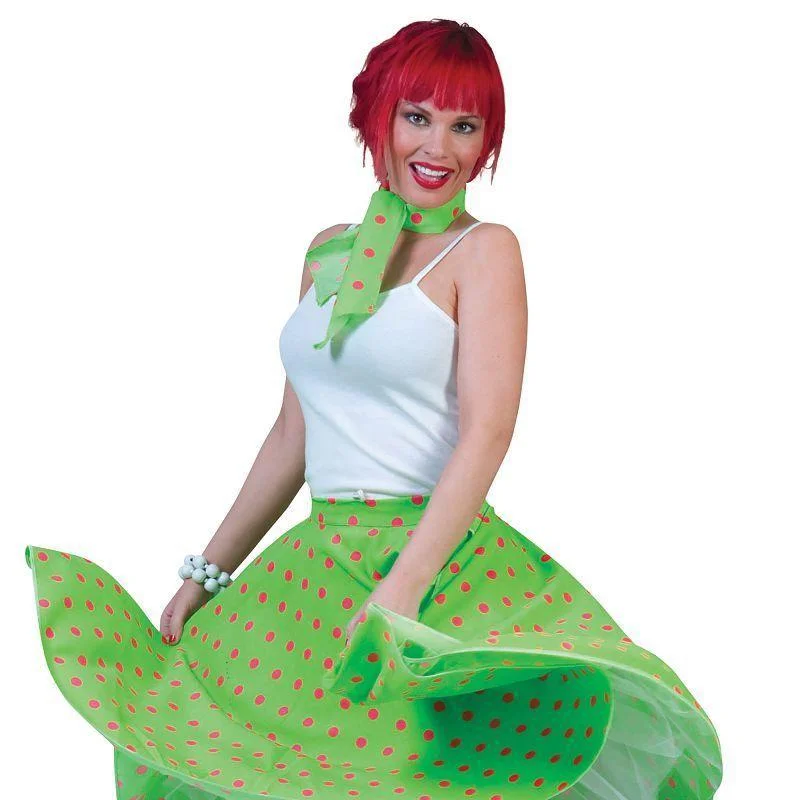 Rock N Roll Skirt Ladies Costume velvet skirt rich