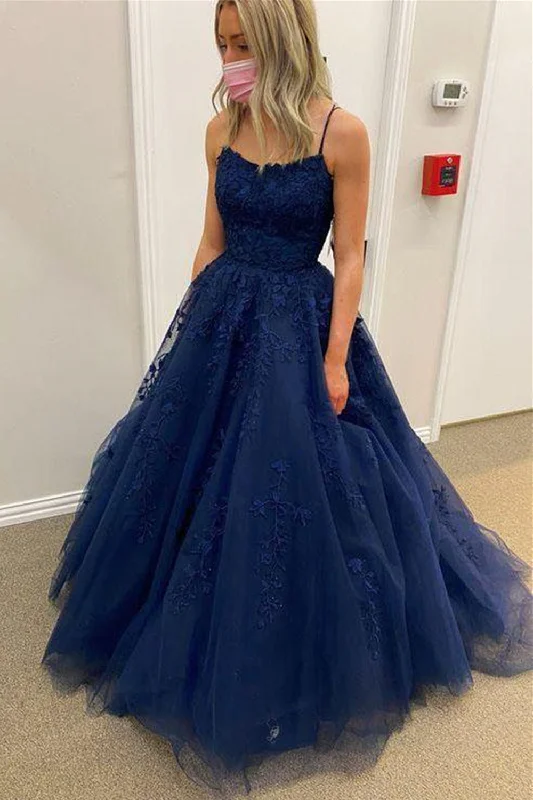 Navy Blue Lace Long Prom Dresses, Navy Blue Formal Evening Dresses, Lace Party Dresses Tunics Fall fleece Navy Blue Lace Long Prom Dresses, Navy Blue Formal Evening Dresses, Lace Party Dresses Tunics Fall fleece