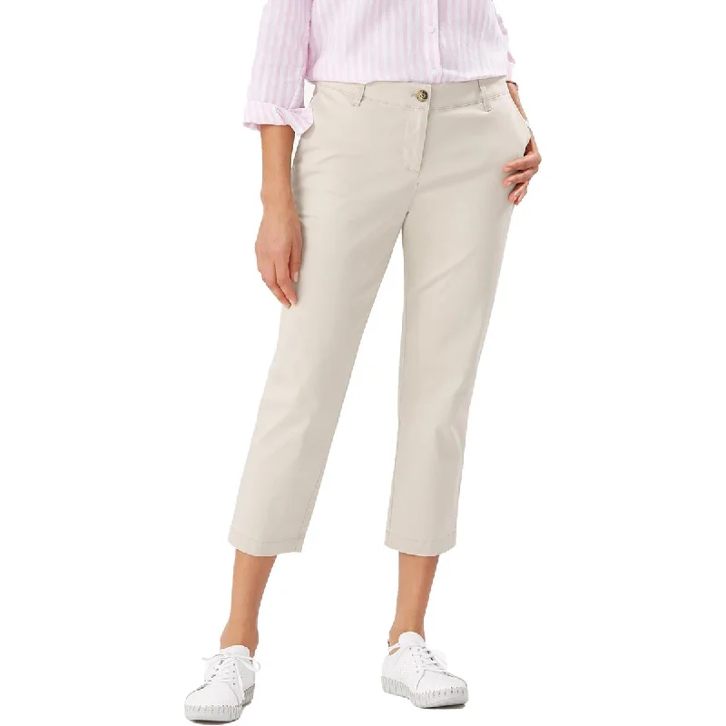 Tommy Bahama Womens Tencel Crop Ankle Pants Trendy Printed Pants