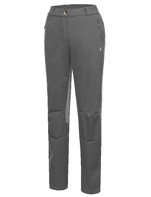 Women's Windproof Lightweight Softshell Pants Elegant Silk Pants