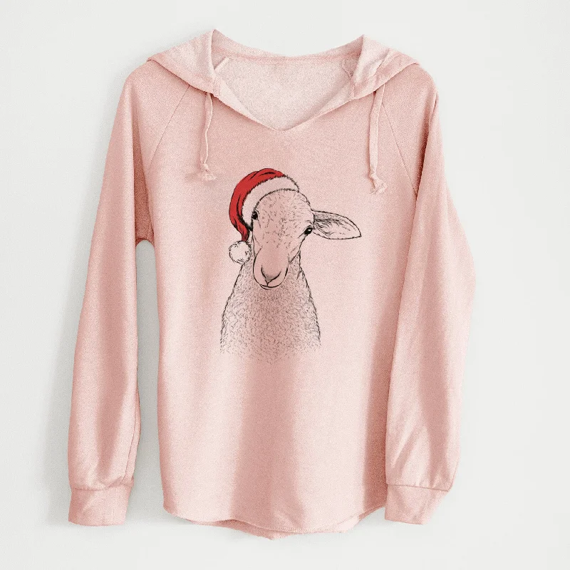 Santa Ivy the Lamb - Cali Wave Hooded Sweatshirt Hoodie with Neon Bright Vibrant