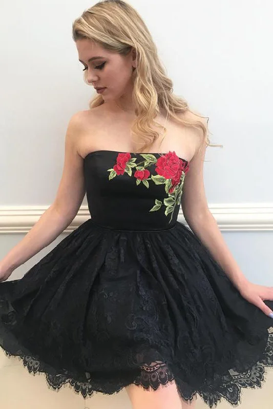 new Black Homecoming Dresses,Chic Short Prom Party Dresses,Little Black Dress OK362 Shift Classic Vintage new Black Homecoming Dresses,Chic Short Prom Party Dresses,Little Black Dress OK362 Shift Classic Vintage