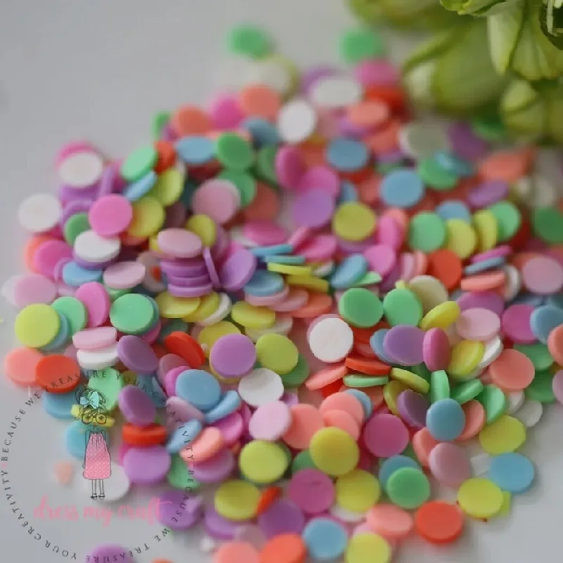 Dress My Craft - Shaker Slices Tropical Confetti Tunics Evening elegant