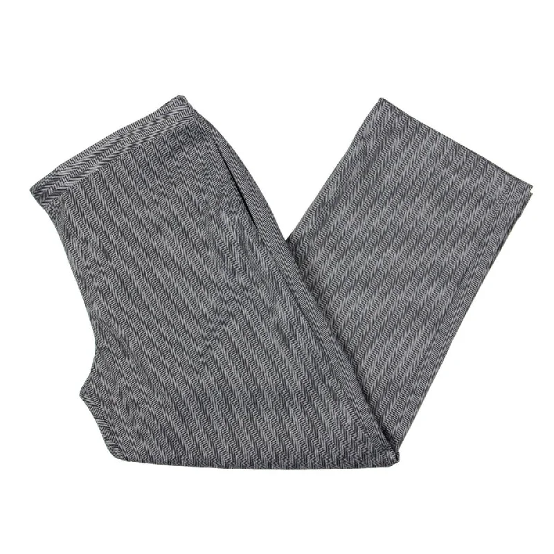 Alfred Dunner Womens Herringbone Classic Fit Straight Leg Pants Modern Skinny Pants