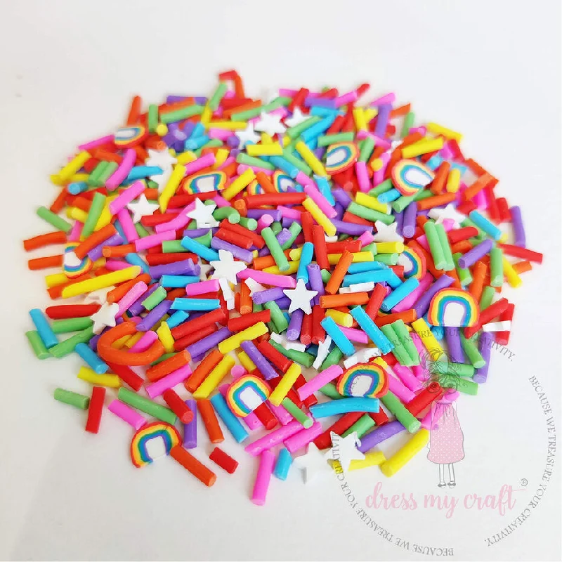 Dress My Craft - Shaker Slices Rainbow Party Tunics Occasion special