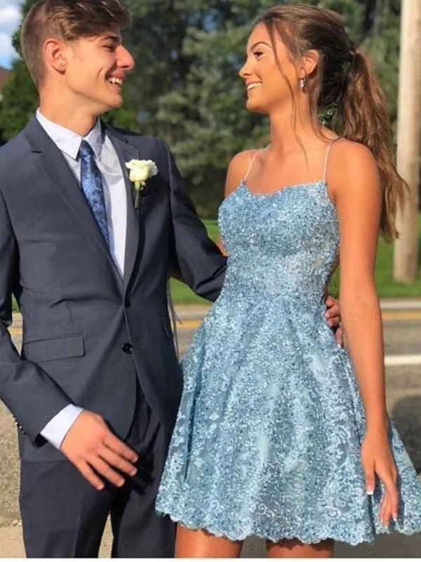 Short Backless Blue Lace Prom Dresses, Open Back Short Blue Lace Formal Homecoming Dresses Tunics Review highly Short Backless Blue Lace Prom Dresses, Open Back Short Blue Lace Formal Homecoming Dresses Tunics Review highly