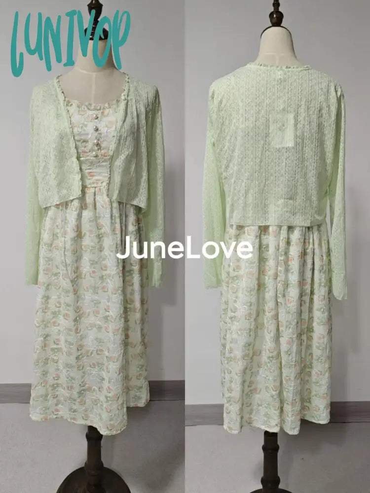Dress With Cardigan