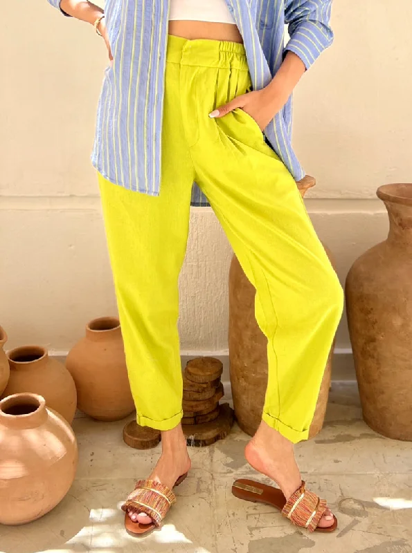 Blossom Kiwi Pants Cozy Full-Length Pants