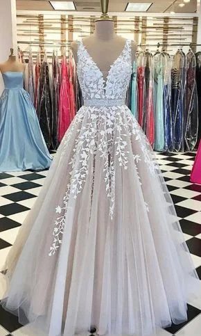 Lace Prom Dresses Long, Homecoming Dress, Formal Dress, Evening Dress, Dance Dresses, Graduation Party Dress High-Low Hemline Casual Lace Prom Dresses Long, Homecoming Dress, Formal Dress, Evening Dress, Dance Dresses, Graduation Party Dress High-Low Hemline Casual