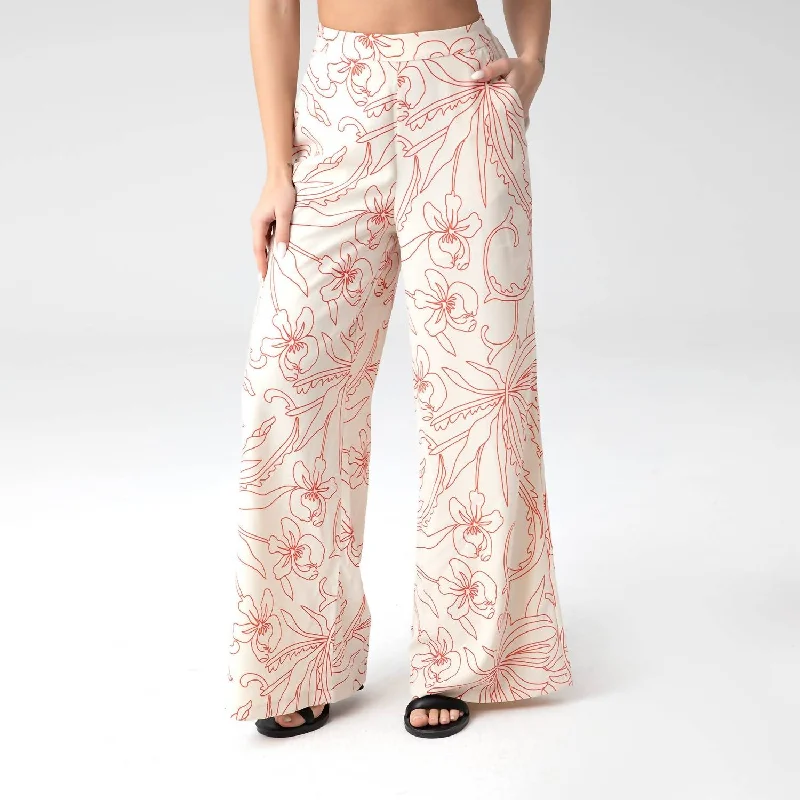 High Waisted Wide Leg Pants In Original Comfortable Denim Pants