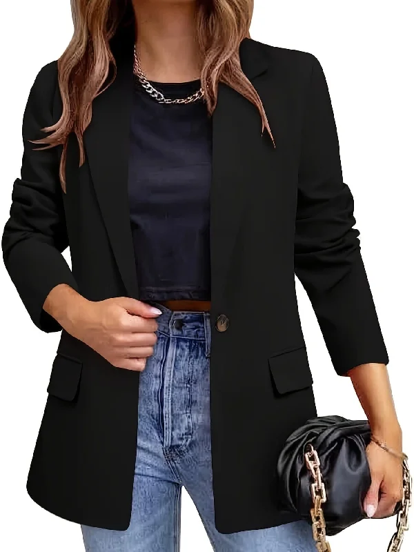Button Front Blazer Women's Handmade Blazer