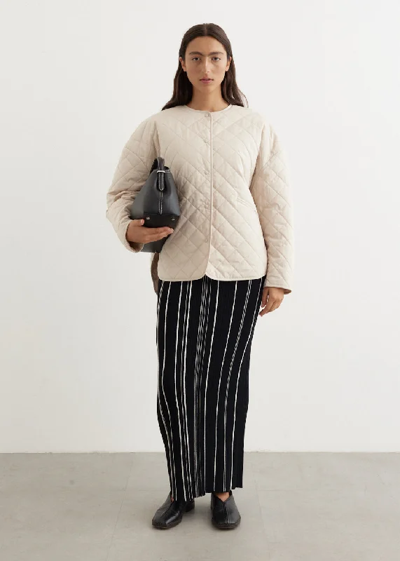 Quilted Jacket Herringbone Jacket Checkered Jacket Solid Jacket