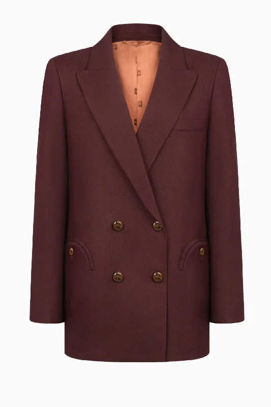 Blazé Milano Misaka Everynight Blazer - Eggplant Women's Advanced Suit