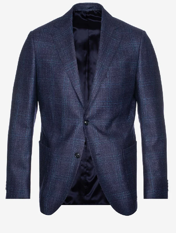 Sendrik Check Jacket Wine Fleece Jacket Down Jacket Feather Jacket