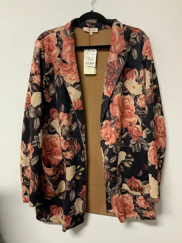 Solitaire (XL) soft floral blazer NWT Women's Leather Blazer