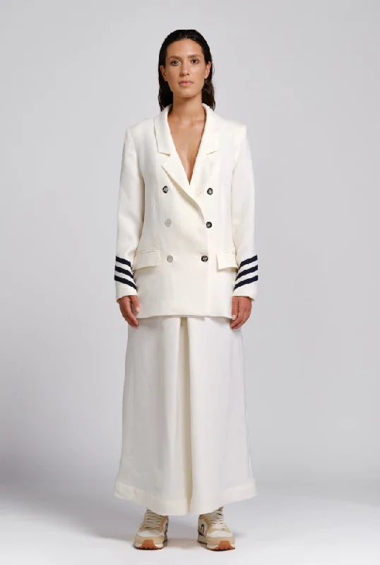 Natural hemp jacket with sleeve details Trench Coat Raincoat Waterproof Jacket